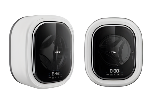 MobyWash Daewoo DY-BGX09 Weiß Europas Meistverkaufte Mini-Waschmaschine