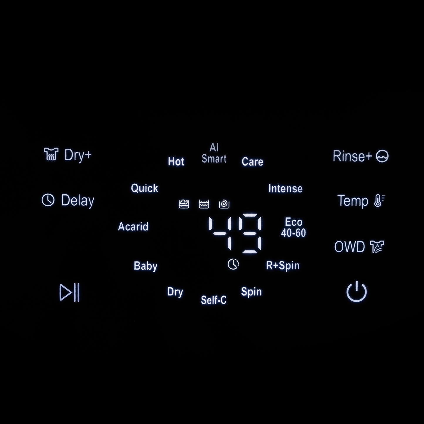 MobyWash Daewoo DY-BGX05 Weiß Waschen und Trocknen